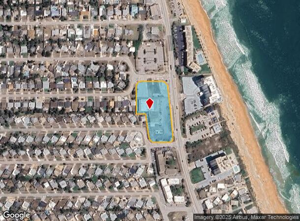  1542-1550 Ocean Shore Blvd, Ormond Beach, FL Parcel Map