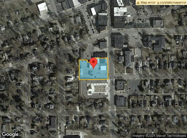  222 S Main St, Chelsea, MI Parcel Map