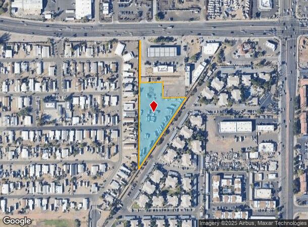509 W Mckellips Rd, Mesa, AZ Parcel Map