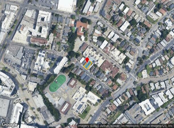  102 Hamilton Pl, Oakland, CA Parcel Map