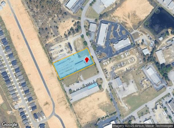 166 Pontiac Business Center Dr, Elgin, SC Parcel Map