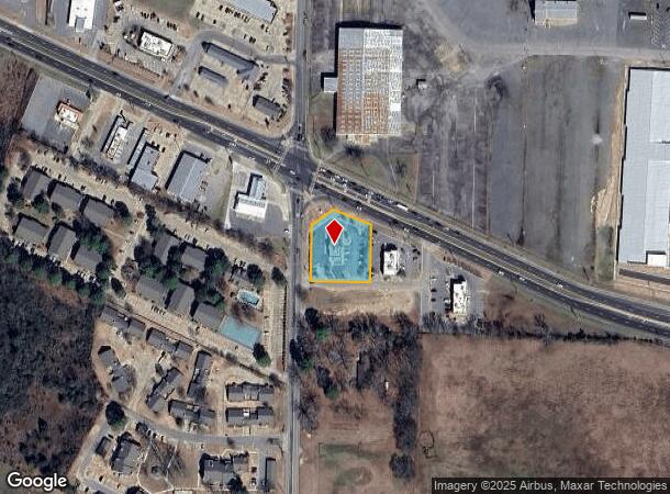  1155 Dave Ward Dr, Conway, AR Parcel Map