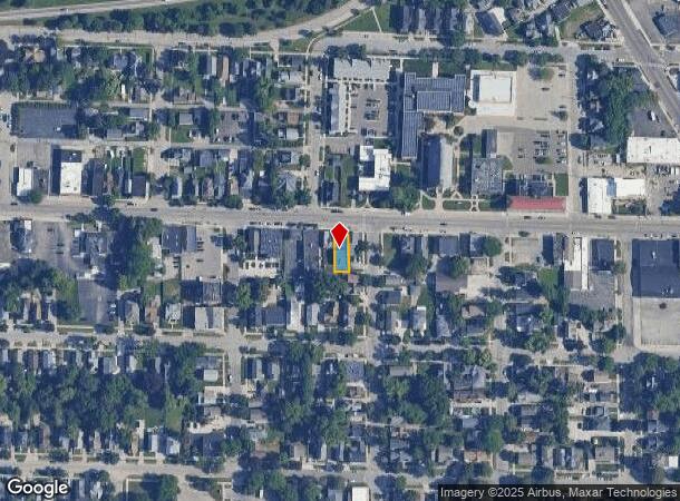  806 Bridge St Nw, Grand Rapids, MI Parcel Map