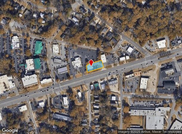  1952 W Broad St, Athens, GA Parcel Map