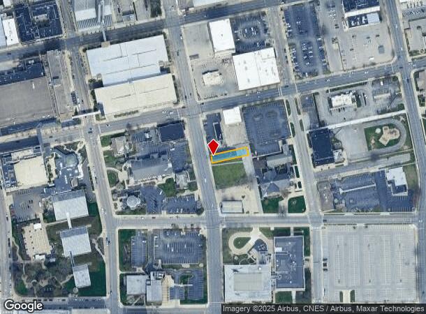  1117 S Clinton St, Fort Wayne, IN Parcel Map