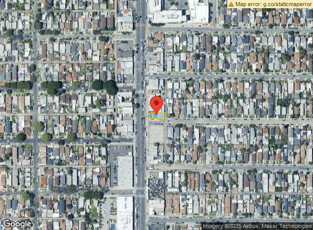  7520 S Central Ave, Los Angeles, CA Parcel Map