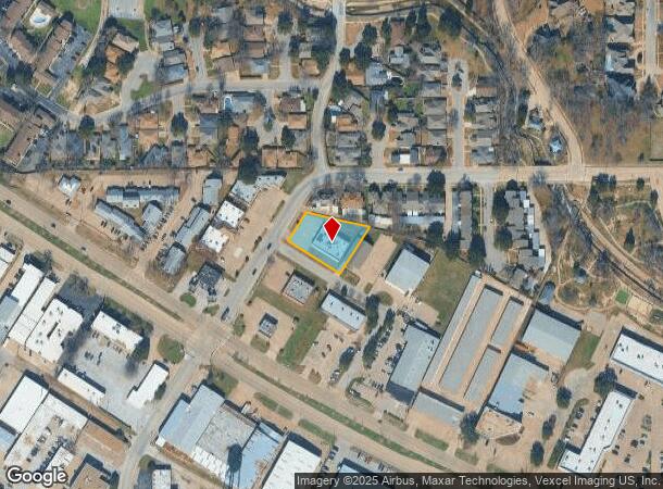  3600 Smith Barry Rd, Pantego, TX Parcel Map