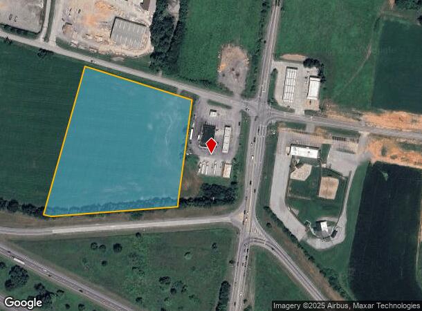 1230 Tylertown Rd, Clarksville, TN Parcel Map