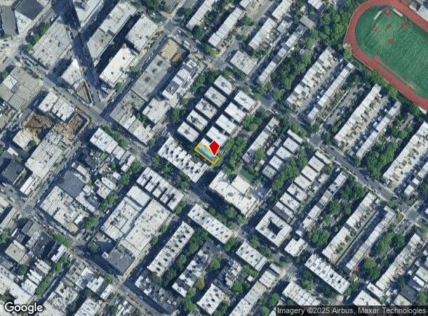  1383 Willoughby Ave, Brooklyn, NY Parcel Map