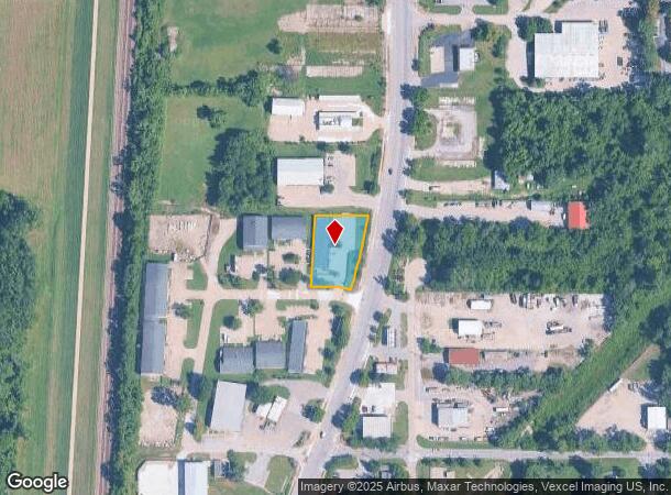  923 N 2Nd St, Lawrence, KS Parcel Map