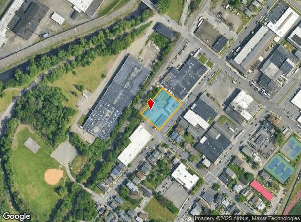  1001 Sanderson Ave, Scranton, PA Parcel Map