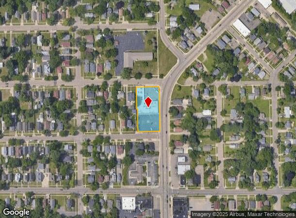  588 Capital Ave Sw, Battle Creek, MI Parcel Map