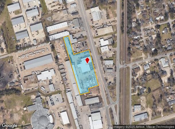  930 S Frazier St, Conroe, TX Parcel Map