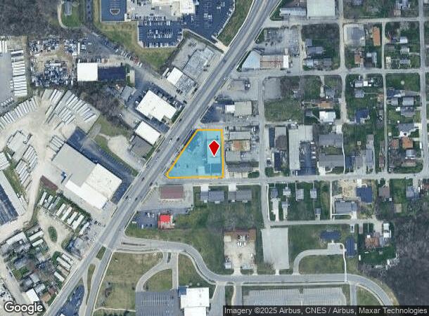3500 N Clinton St, Fort Wayne, IN Parcel Map
