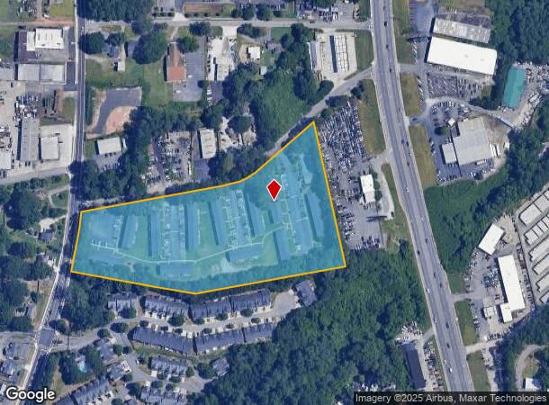 15 Booth Rd Sw, Marietta, GA Parcel Map