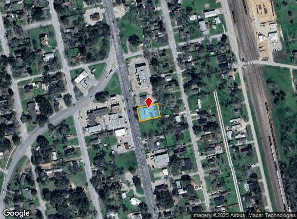 828 Meyer St, Sealy, TX Parcel Map