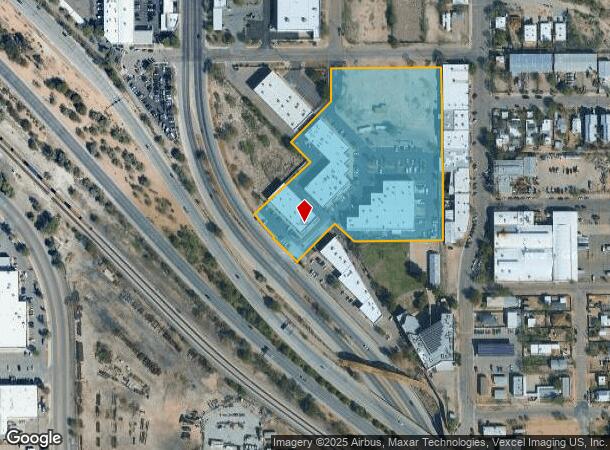 305 S Euclid Ave, Tucson, AZ Parcel Map