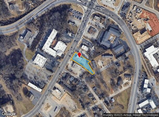  719 Jesse Jewell Pkwy Sw, Gainesville, GA Parcel Map