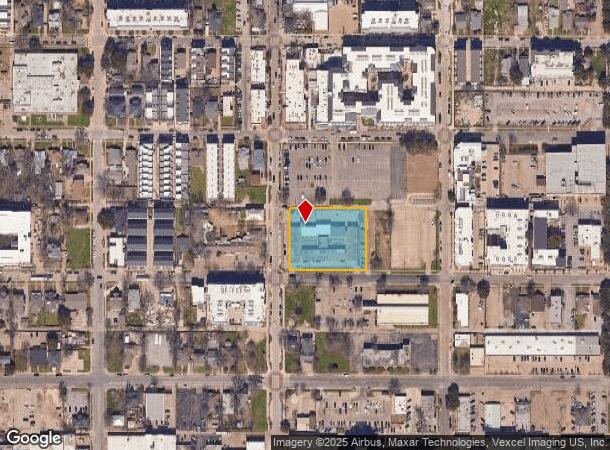 323 W 10Th St, Dallas, TX Parcel Map
