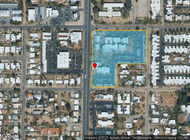  2900 N Swan Rd, Tucson, AZ Parcel Map