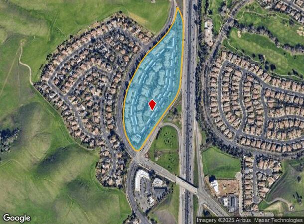  3700 Lyon Rd, Fairfield, CA Parcel Map