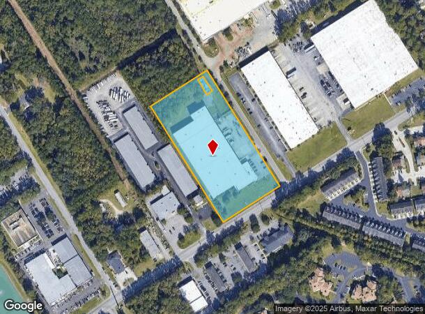  780 King George Blvd, Savannah, GA Parcel Map