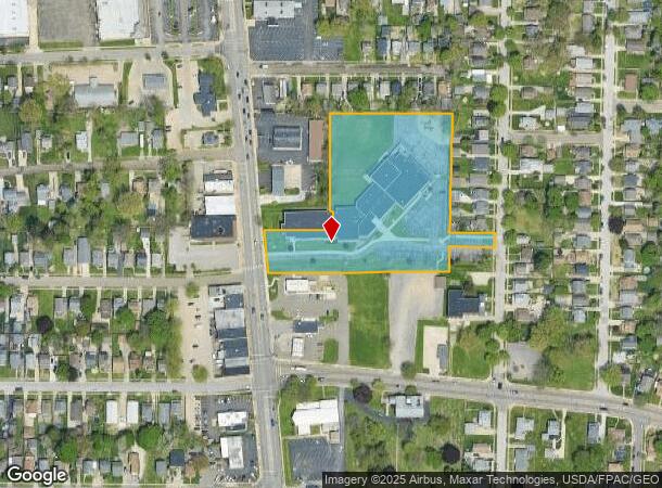  629 Canton Rd, Akron, OH Parcel Map