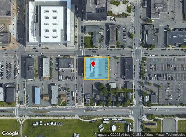 550 W 8Th Ave, Anchorage, AK Parcel Map