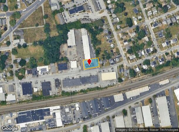 1605 E Ayre St, Wilmington, DE Parcel Map