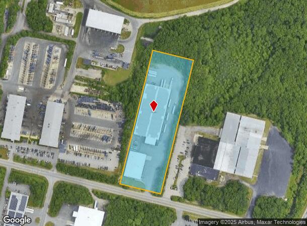  1140 Airport Rd, Fall River, MA Parcel Map