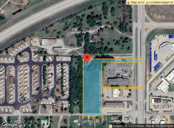  2600 S 4Th St, Chickasha, OK Parcel Map