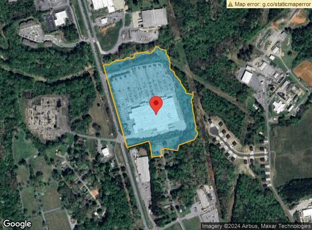  306 N Generals Blvd, Lincolnton, NC Parcel Map