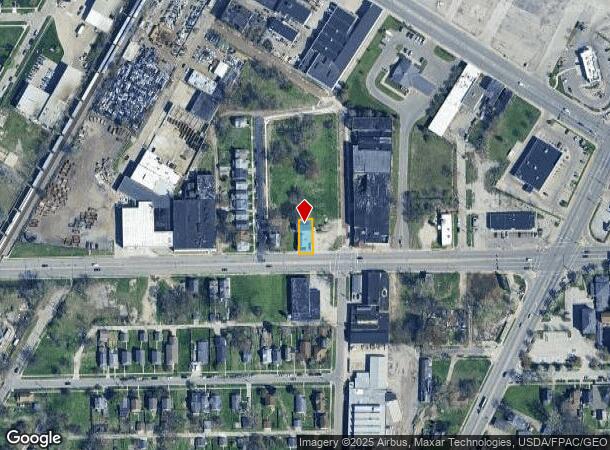  1312 W Bancroft St, Toledo, OH Parcel Map