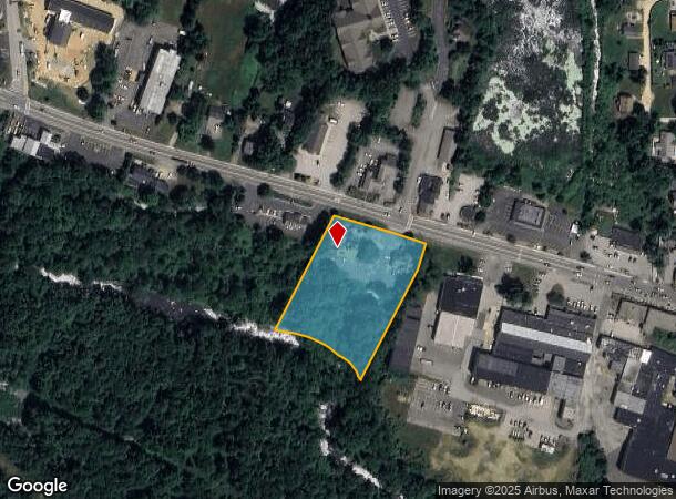  453 Main St, Fiskdale, MA Parcel Map