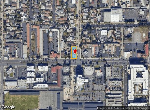  1535 E 1St St, Santa Ana, CA Parcel Map