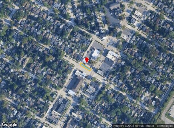  1952 Monroe St, Dearborn, MI Parcel Map