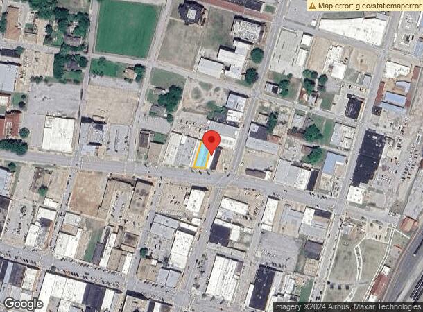  9 W Broadway St, Ardmore, OK Parcel Map