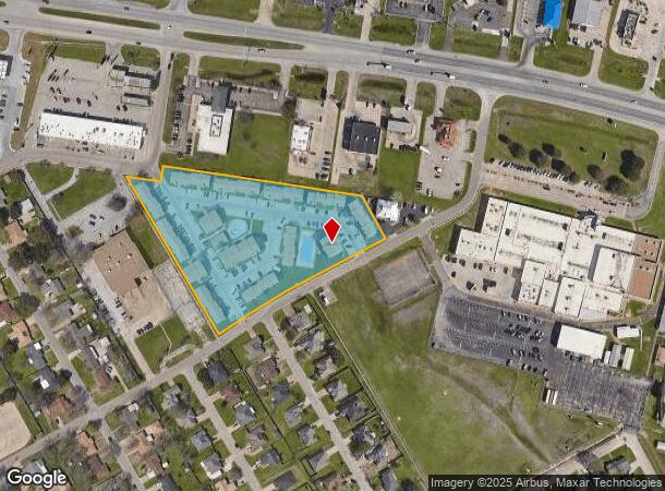 3600 Scroggins Dr, Waco, TX Parcel Map