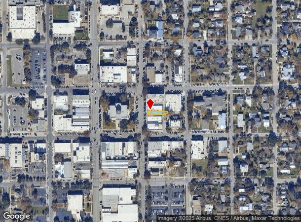709 S Main St, Georgetown, TX Parcel Map