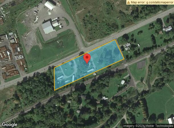  2825 Andover Rd, Wellsville, NY Parcel Map