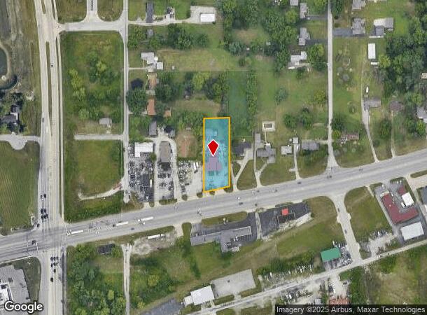  3132 E Main St, Plainfield, IN Parcel Map