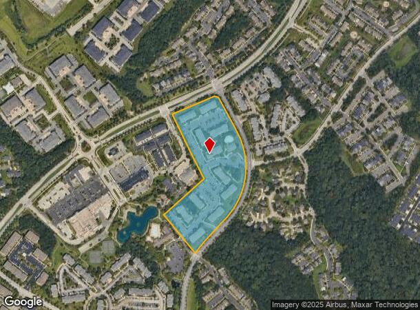  2400 Ash Grove Ln, Odenton, MD Parcel Map