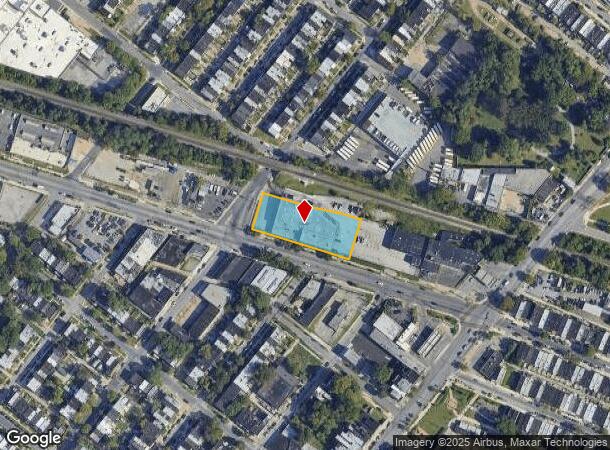 1200 E 25Th St, Baltimore, MD Parcel Map