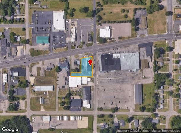  811 Columbia Ave W, Battle Creek, MI Parcel Map