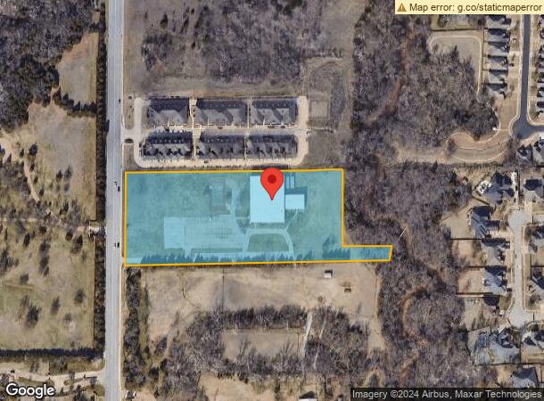  16000 N Western Ave, Edmond, OK Parcel Map