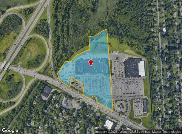  6789 E Genesee St, Fayetteville, NY Parcel Map