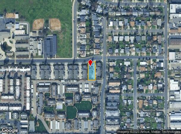 1211 W Spruce Ave, Fresno, CA Parcel Map