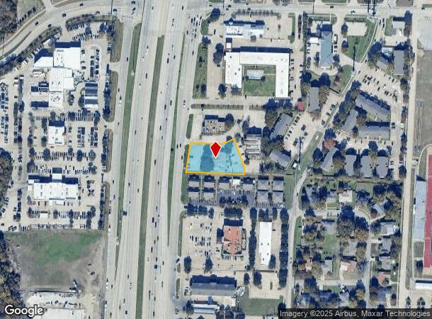  1222 N Central Expy, Mckinney, TX Parcel Map