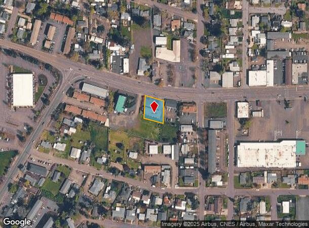  2813 W Harvard Ave, Roseburg, OR Parcel Map