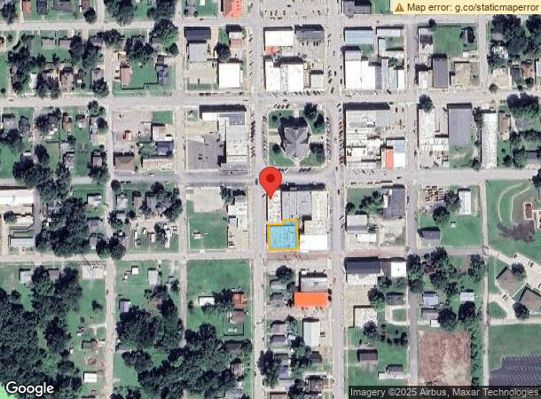  109 S Folger St, Carrollton, MO Parcel Map